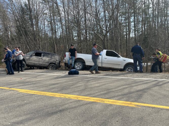 No one hurt in wreck on Long Rapids Road News, Sports, Jobs The